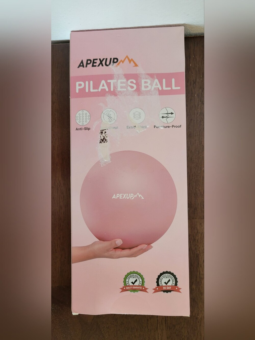 Apex Black Pilates Ball – Anti-Slip Mini Exercise Ball